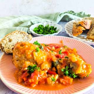 Slow Cooker Chicken Cacciatora