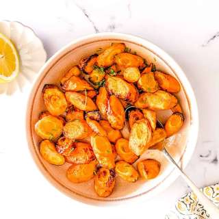 Air Fryer Honey Roasted Carrots