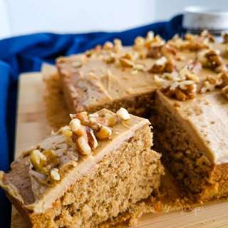 Mary Berry's Coffee And Walnut Traybake