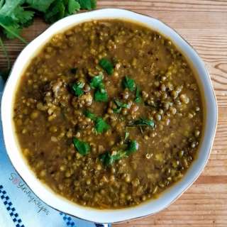 Green Moong Dal Recipe AKA Mung Bean Curry