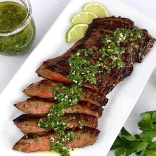 Grilled Skirt Steak Chimichurri (Churrasco)