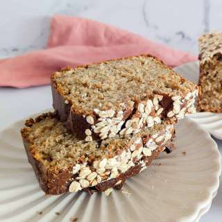 Cottage Cheese Oatmeal Banana Bread