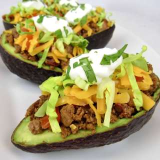 Taco Stuffed Avocados