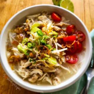 Soto Ayam - Indonesian clear chicken soup
