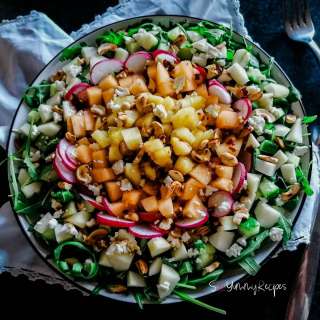 Apple Salad With Balsamic Vinegraitte