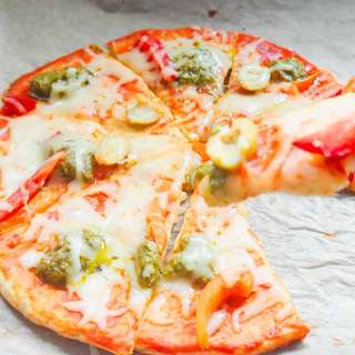 Cottage Cheese Pizza Crust - Two Ways