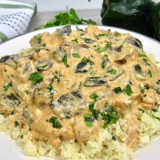 Creamy Poblano Chicken