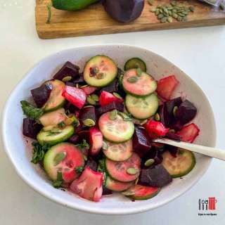Cucumber Beetroot Salad