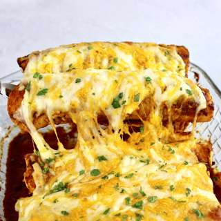 Keto Chicken Enchiladas