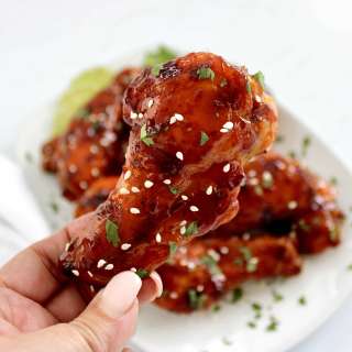 Sticky Asian Chicken Wings