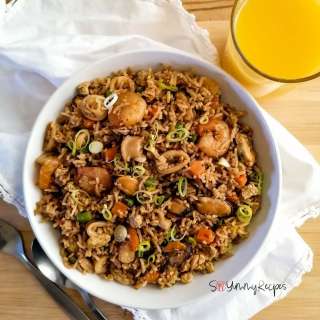 Nasi Goreng Seafood: Indonesian Seafood Fried Rice Recipe