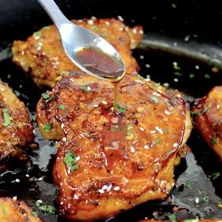 Keto Honey Garlic Chicken