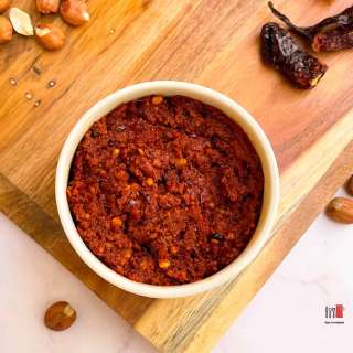 Red Chutney for Sandwich | Red Chili Chutney