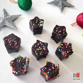 Chocolate Fudge Stars
