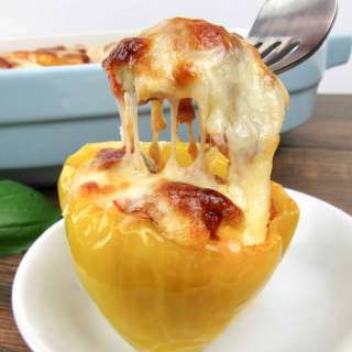 Pizza Stuffed Peppers