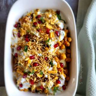 Samosa chaat recipe