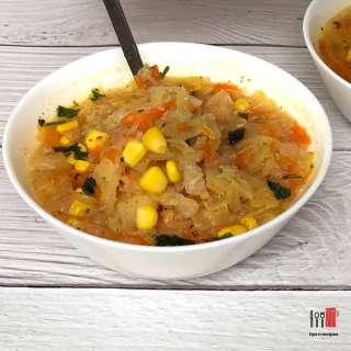 Cabbage Carrot Corn Soup | 3C Soup