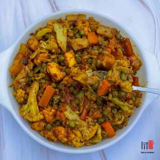 Paneer with Vegetables | Mixed Paneer