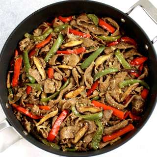 Keto Pepper Steak