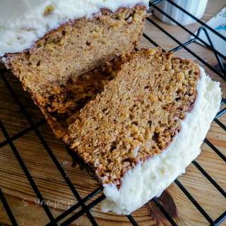 Carrot Cake Loaf Recipe With Mascarpone Frosting And No Nuts