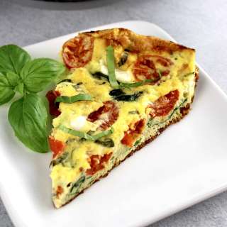 Easy Caprese Frittata