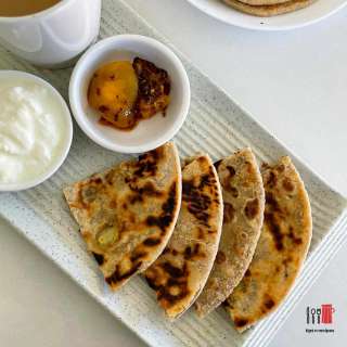How to heat frozen paratha?