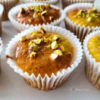 Pistachio muffins recipe