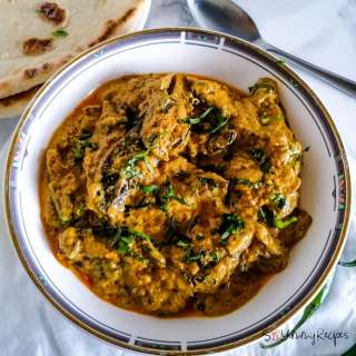 Dahi Baingan - Aubergine In Spicy Yoghurt