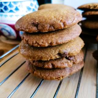 Chocolate chip cookies with coconut oil