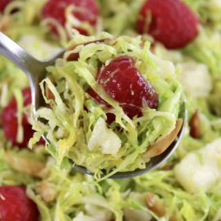 Shaved Brussels Sprouts Salad