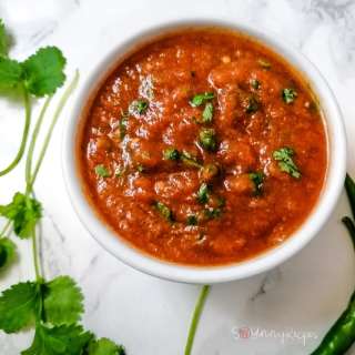 Tomato and Chili Chutney Recipe: Easy And Quick