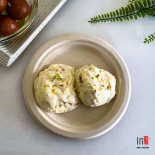 3-ingredient Gulab Jamun Ice cream