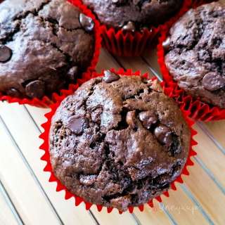 Easy Double Chocolate Chip Muffins Recipe