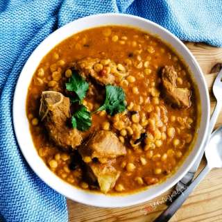 Dal Gosht: Lentil And Meat Curry