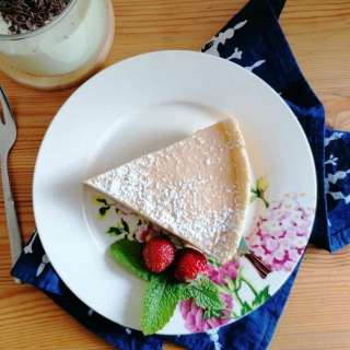 Custard pie with evaporated milk