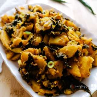 Aloo Methi - Potato and Fenugreek Leaves Curry