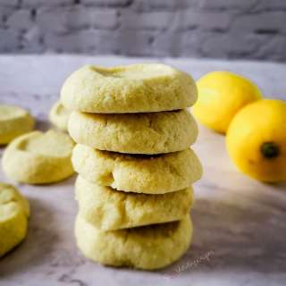 Lemon Shortbread Cookies
