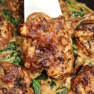 Slow Cooker Tuscan Chicken