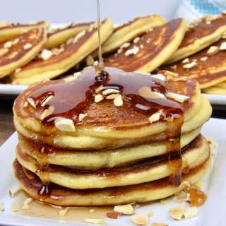 Keto Ricotta Almond Pancakes (Gluten Free)