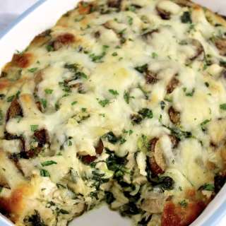 Keto Chicken Florentine Casserole