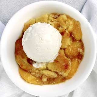 Keto Peach Cobbler