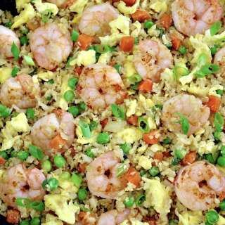Shrimp Cauliflower Fried Rice