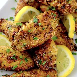 Lemon Pepper Chicken Wings