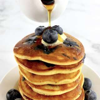 Keto Blueberry Pancakes