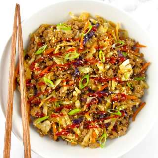 Keto Egg Roll in a Bowl