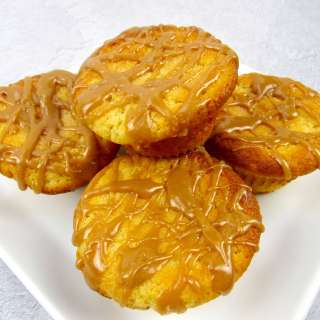 Keto Salted Caramel Collagen Muffins