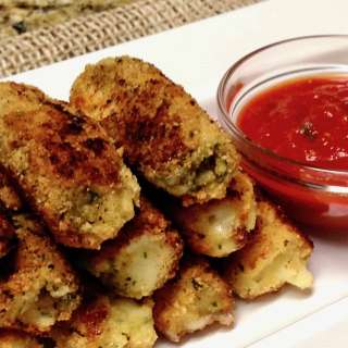 Keto Mozzarella Sticks