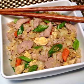 Pork Fried Cauliflower Fried Rice
