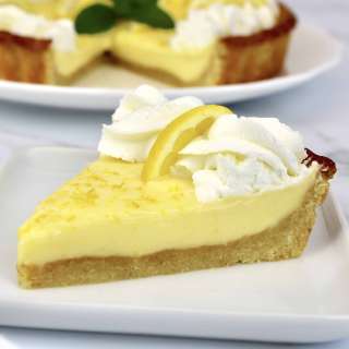 Keto Lemon Mascarpone Tart