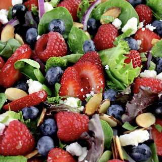 Triple Berry Salad